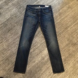 Dark wash Rag and Bone jeans in excellent condition.